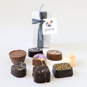 2pc Chocolate Favor Box