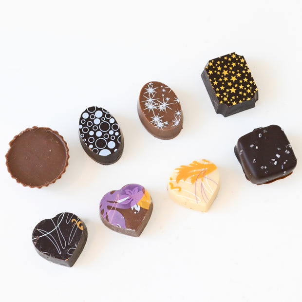 2pc Chocolate Favor Box