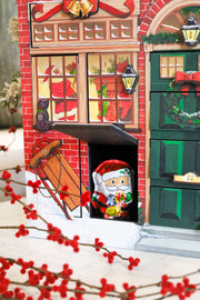 Wooden Advent Calendar House - PICKUP ONLY