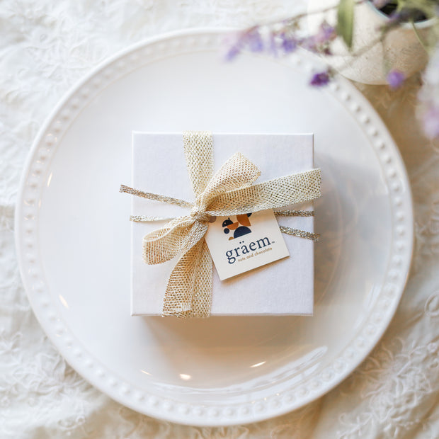 4pc Chocolate Favor Box