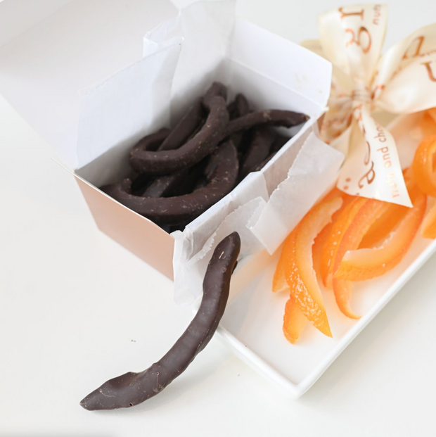 Dark Chocolate Orange Peel 8oz