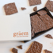 Milk Chocolate Crispy Rice Bark