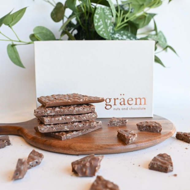 Milk Chocolate Crispy Rice Bark