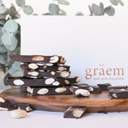 Dark Chocolate Salted Almond Bark