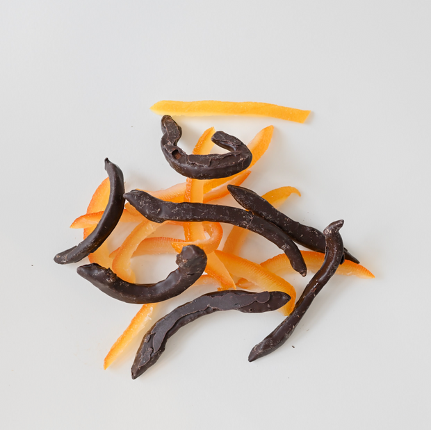 Dark Chocolate Orange Peel 8oz