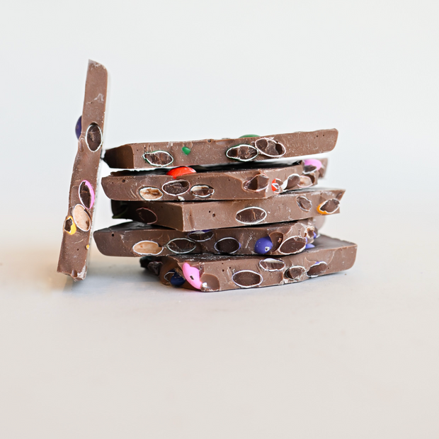 Milk Chocolate Confetti Bark