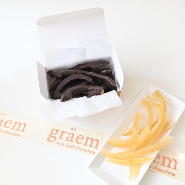 Dark Chocolate Lemon Peel 8oz