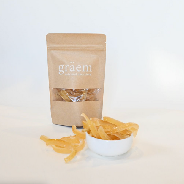 Candied Lemon Peel 8oz