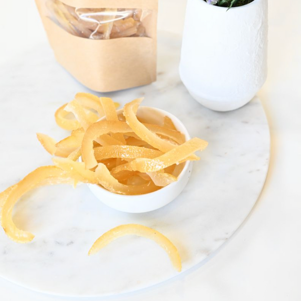 Candied Lemon Peel 8oz