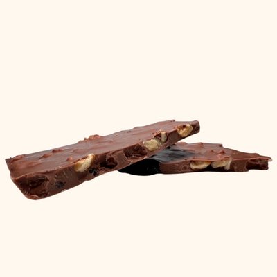 Milk Chocolate Cranberry Walnut Bark
