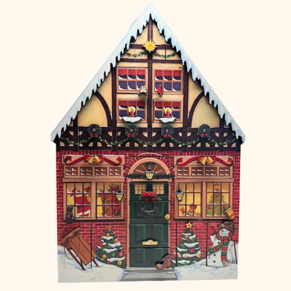 Wooden Advent Calendar House - PICKUP ONLY